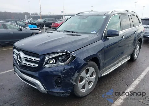 2018 Mercedes-Benz Gls 450 4Matic z USA, uszkodzony, nr VIN 4JGDF6EE6JB031763